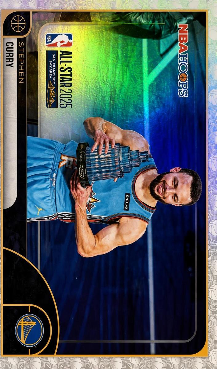 2025 Topps NBA Hoops Basketball Stephen Curry #275