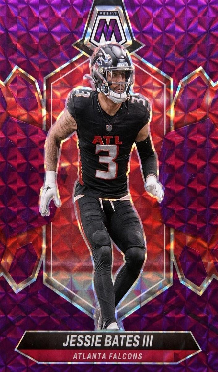 2024 Panini Mosaic Football Purple Jessie Bates III #13