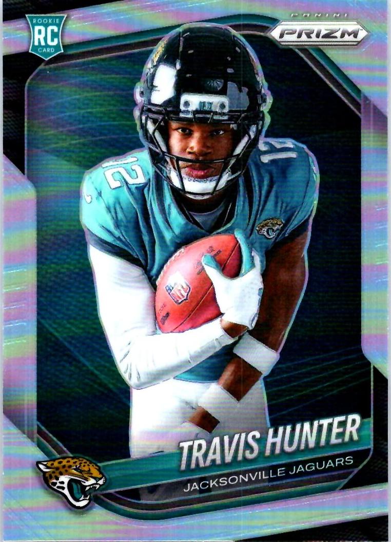 2025 Panini Prizm Football Silver Travis Hunter #418