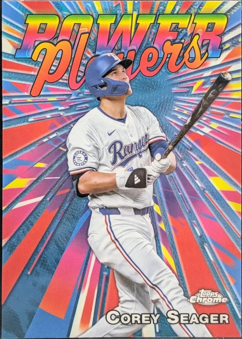 2025 Topps Chrome Baseball Corey Seager #PP-8 PSA 10