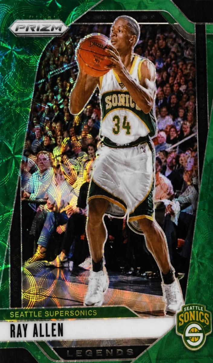 2024 Panini Prizm Basketball Choice Green Ray Allen #300