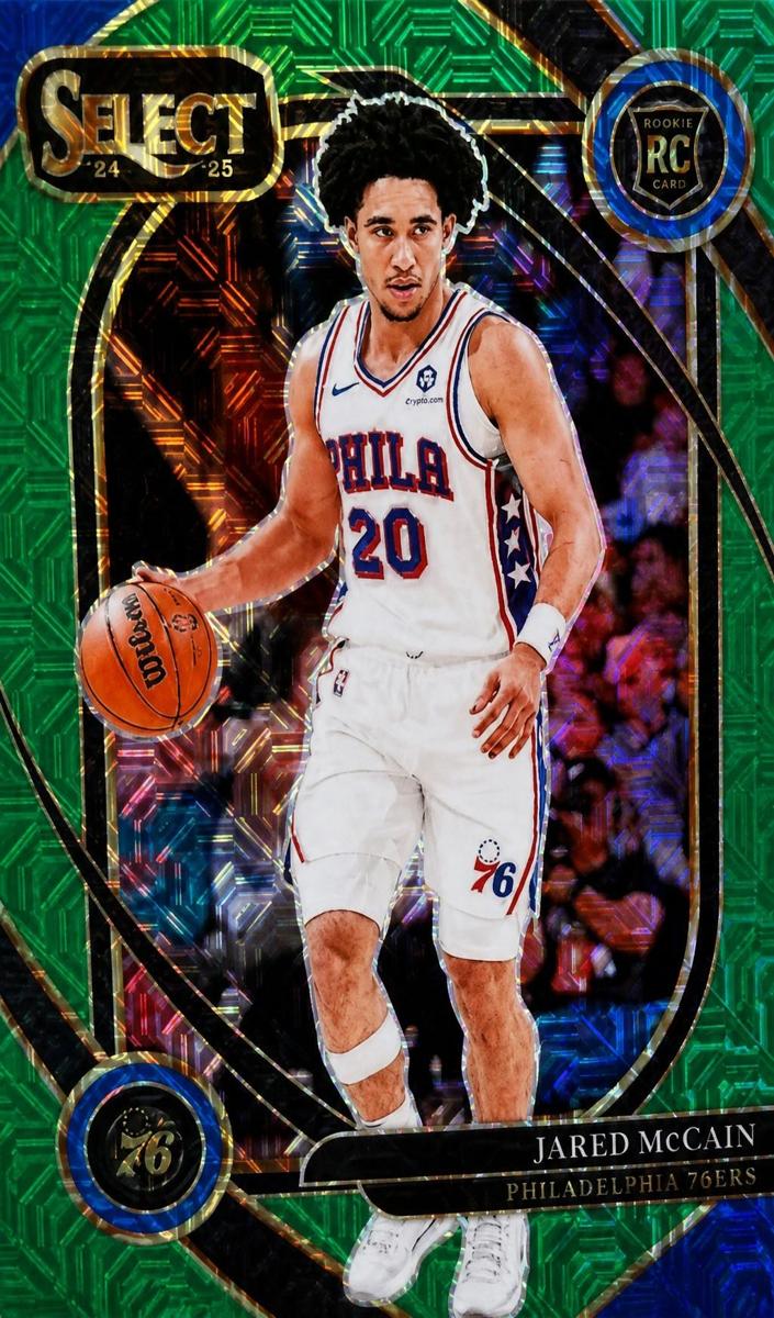 2024 Panini Select Basketball Green Mojo Jared McCain #283