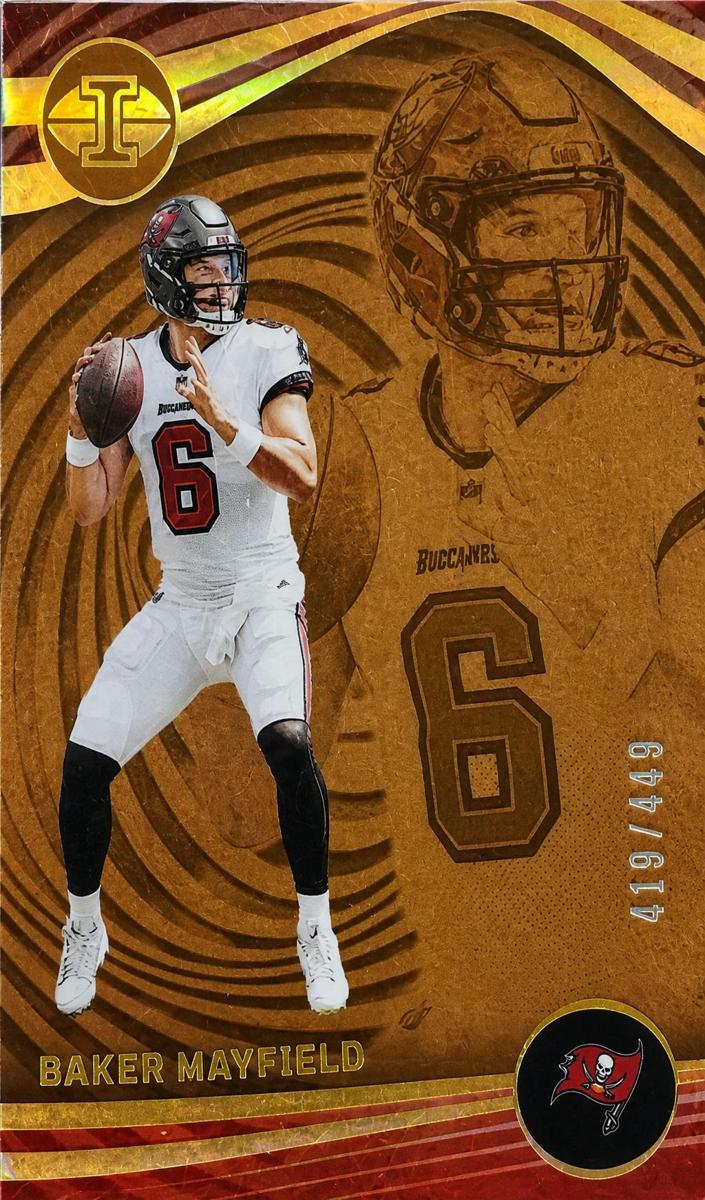 2023 Panini Illusions Football Trophy Collection Bronze Baker Mayfield #98