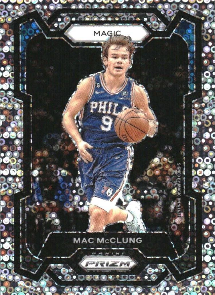 2023 Panini Prizm Basketball Fast Break Mac McClung #258