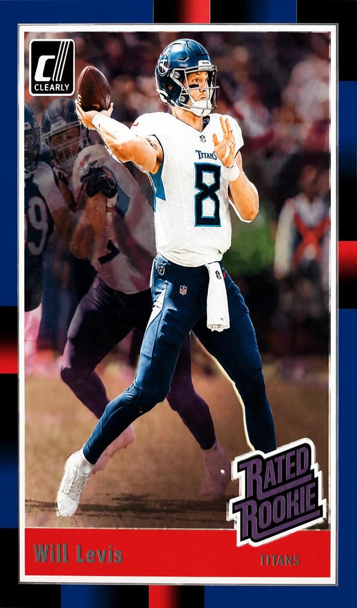 2023 Panini Clearly Donruss Football Will Levis #3