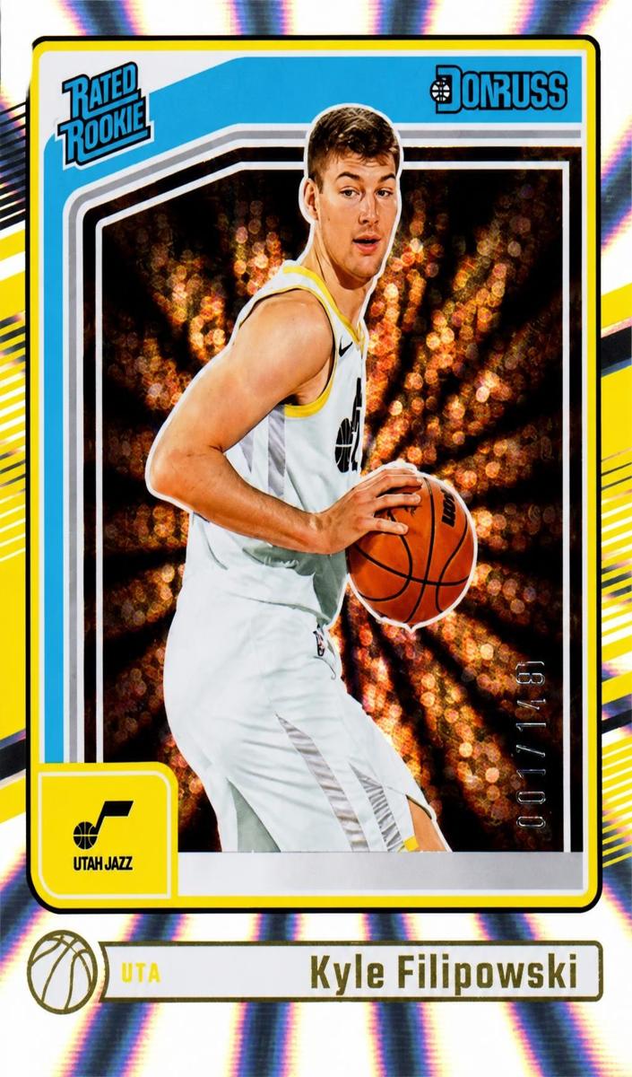 2024 Panini Donruss Basketball Holo Laser Kyle Filipowski #233