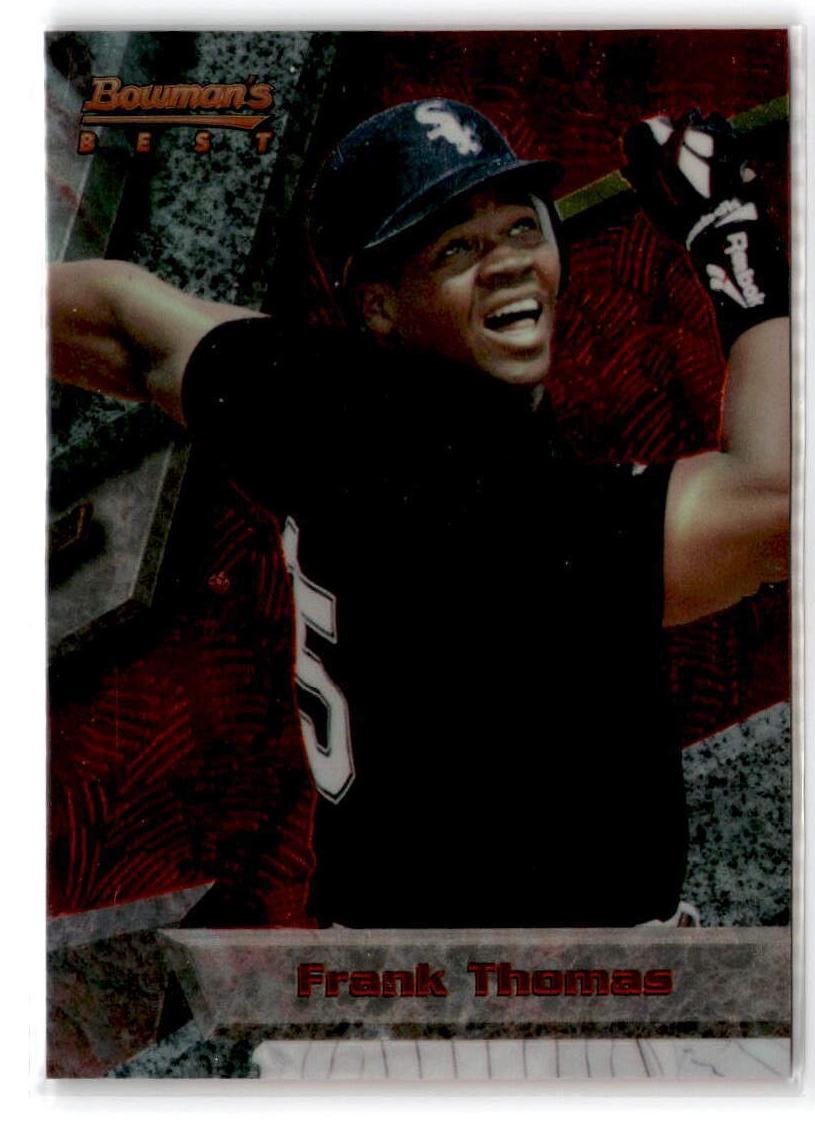 1994 Bowman's Best Baseball Refractor Frank Thomas #55 PSA 9