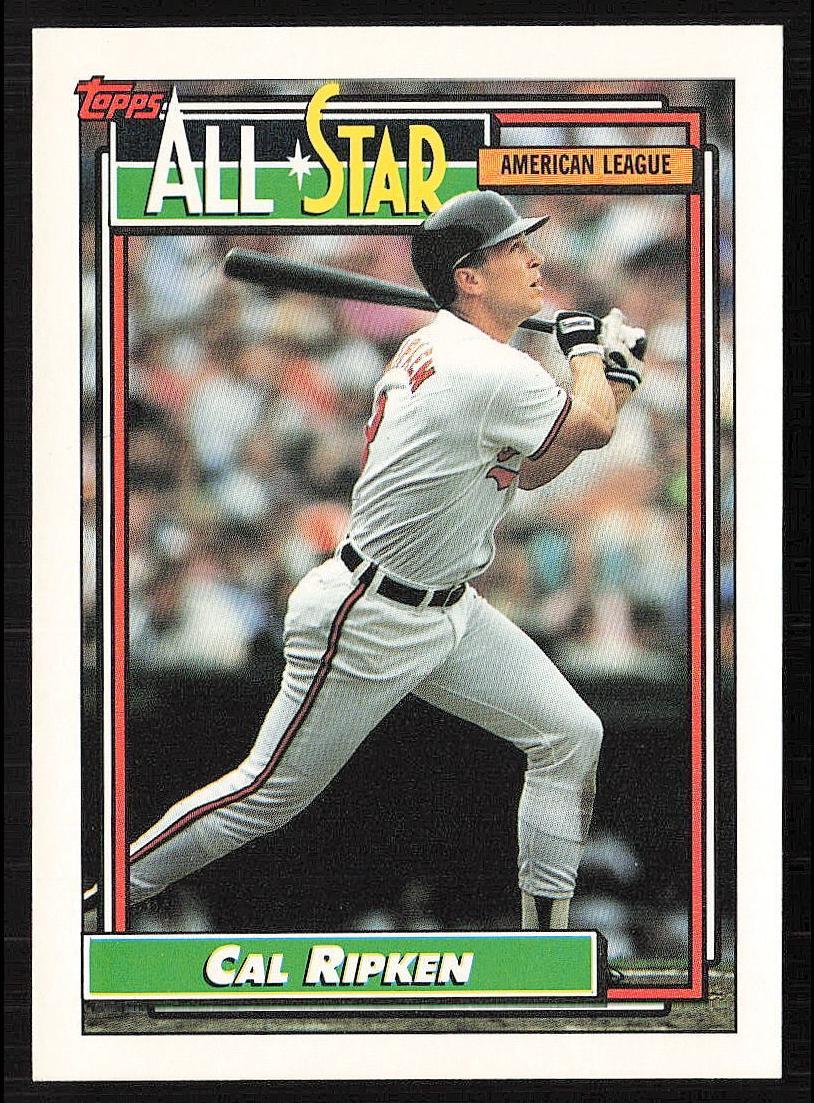 1992 Topps Baseball Cal Ripken Jr. #400 PSA 9