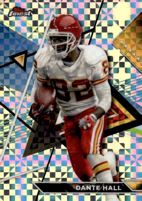 2023 Topps Composite Football Checkerboard Refractor Dante Hall #202 PSA 10