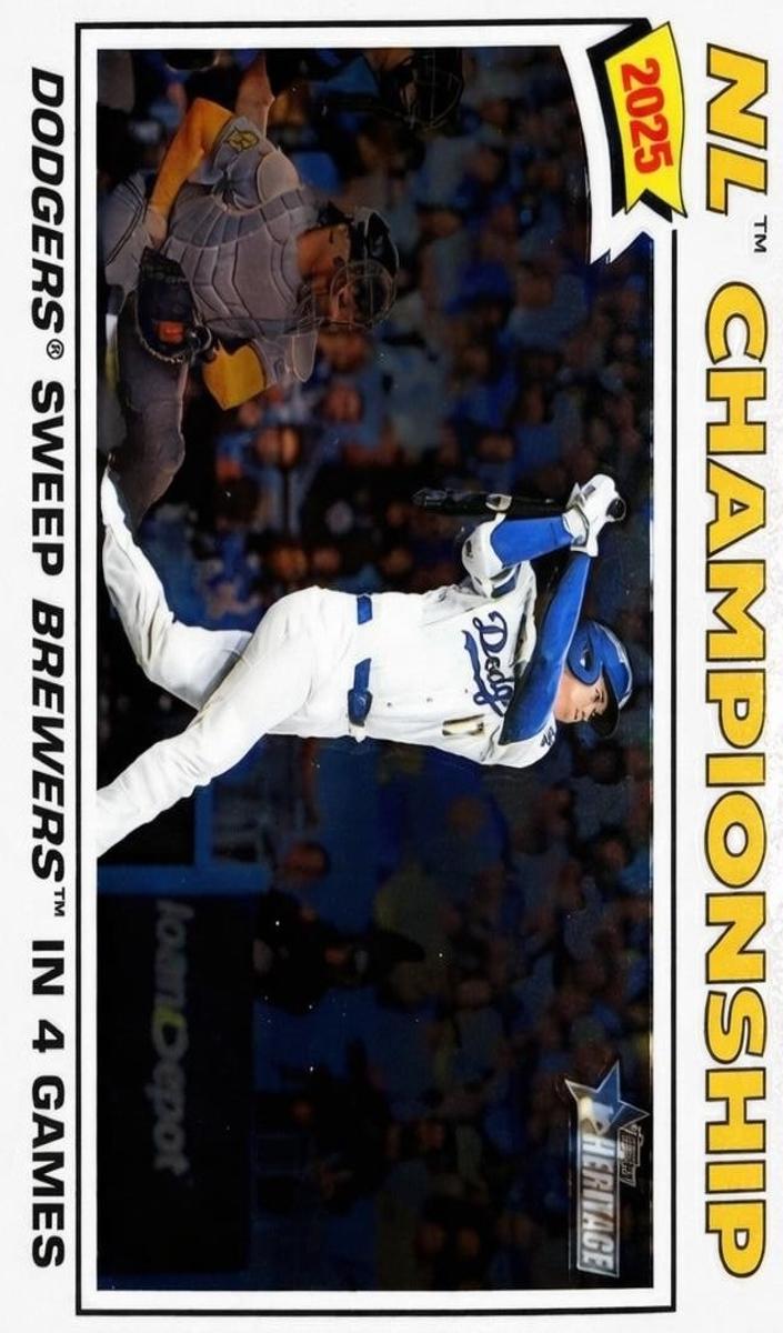 2026 Topps Heritage Baseball NL Champions #277