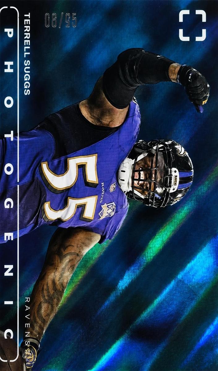 2024 Panini PhotoGenic Football Blue Terrell Suggs #21