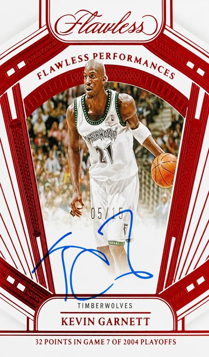 2023 Panini Flawless Basketball Ruby Kevin Garnett #FP-KVG