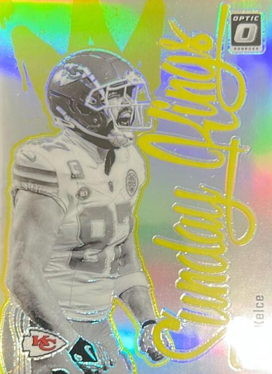 2024 Donruss Optic Football Travis Kelce #20 SGC 9.5