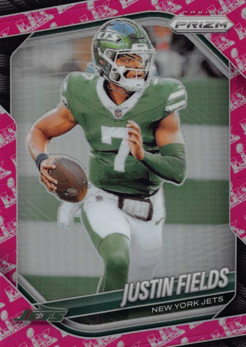 2025 Panini Prizm Football Super Bowl LX Justin Fields #218