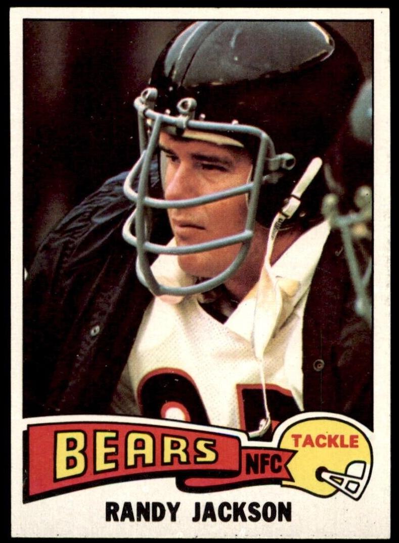1975 Topps Football Randy Jackson #466