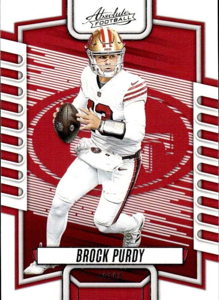 2023 Panini Absolute Football Brock Purdy #18 PSA 10