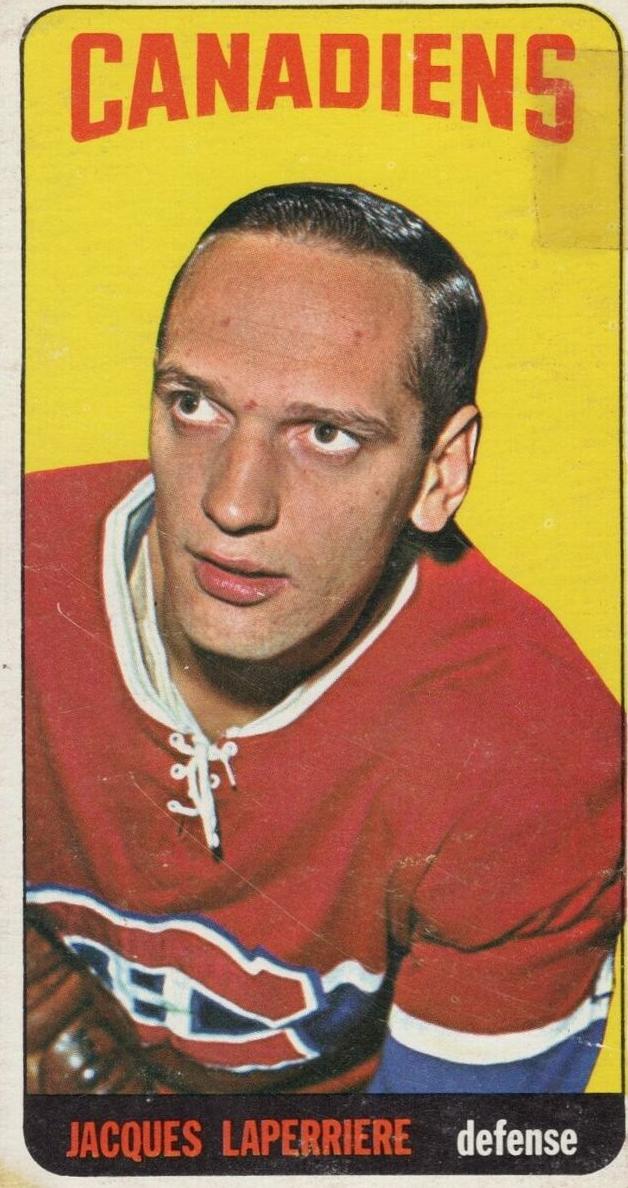 1964 Topps Hockey Jacques Laperriere #53 PSA 6