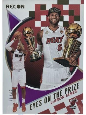 2020 Panini Recon Basketball LeBron James #16