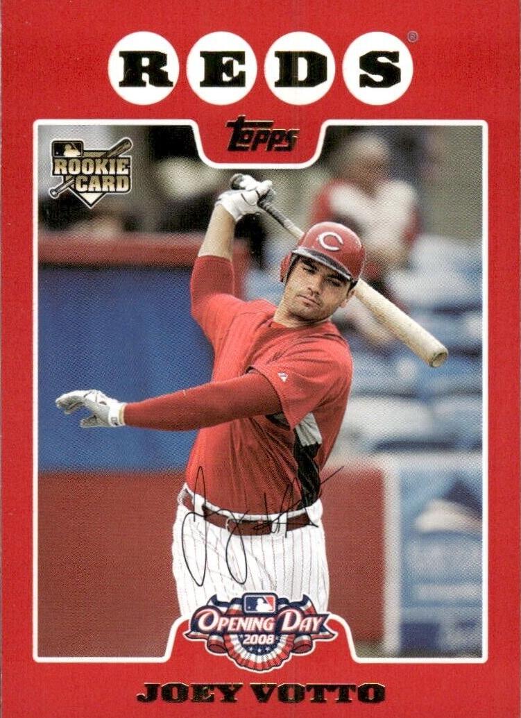 2008 Topps Opening Day Baseball Joey Votto #218
