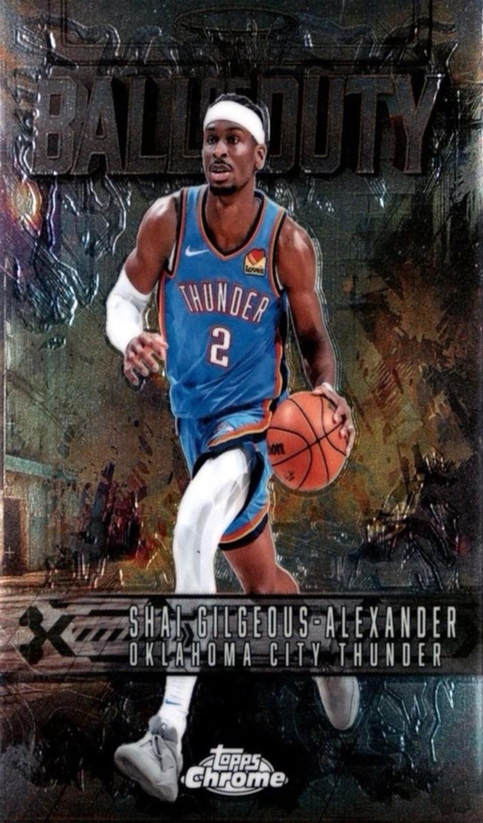 2025 Topps Chrome Basketball Shai Gilgeous-Alexander #BD-6
