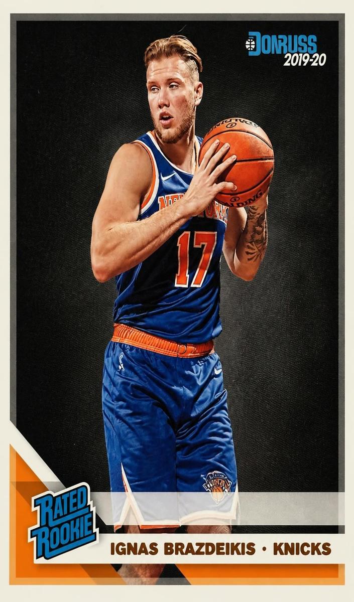 2019 Panini Donruss Basketball Ignas Brazdeikis #241 PSA 10