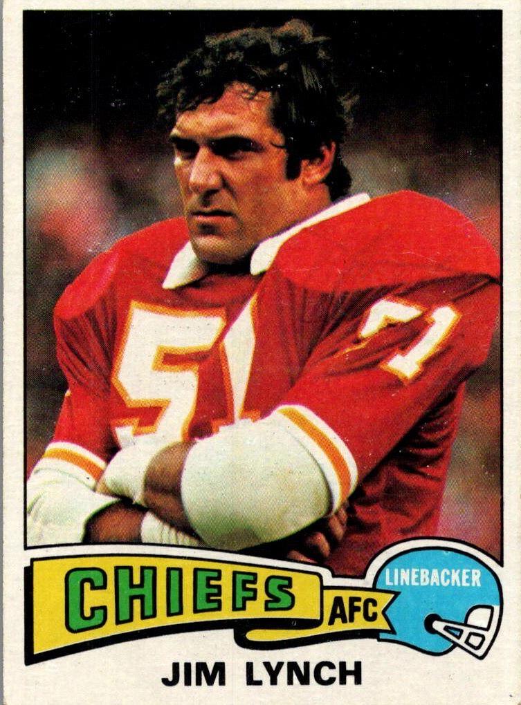 1975 Topps Football Jim Lynch #254
