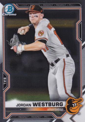2021 Bowman Chrome Prospects Baseball Jordan Westburg #BCP-98 PSA 9