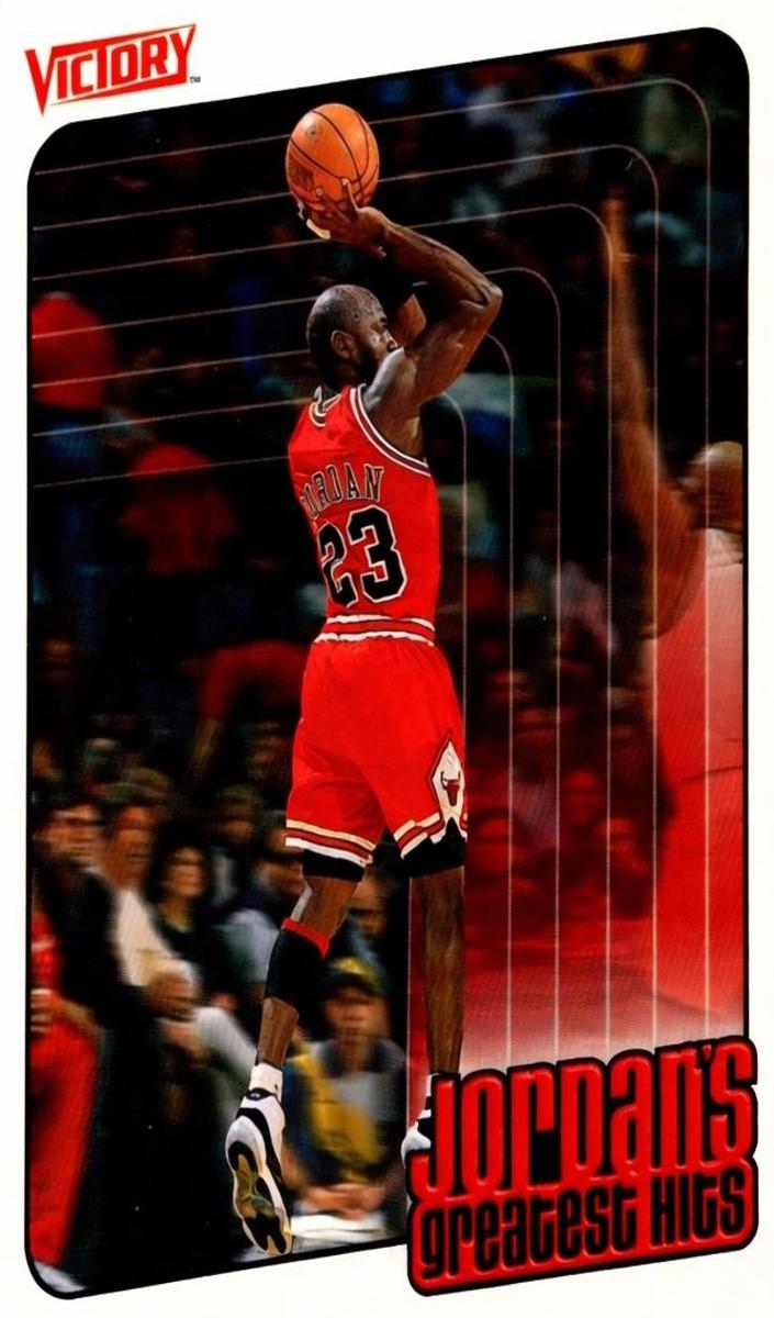 1999 Upper Deck Victory Basketball Michael Jordan #423 PSA 9