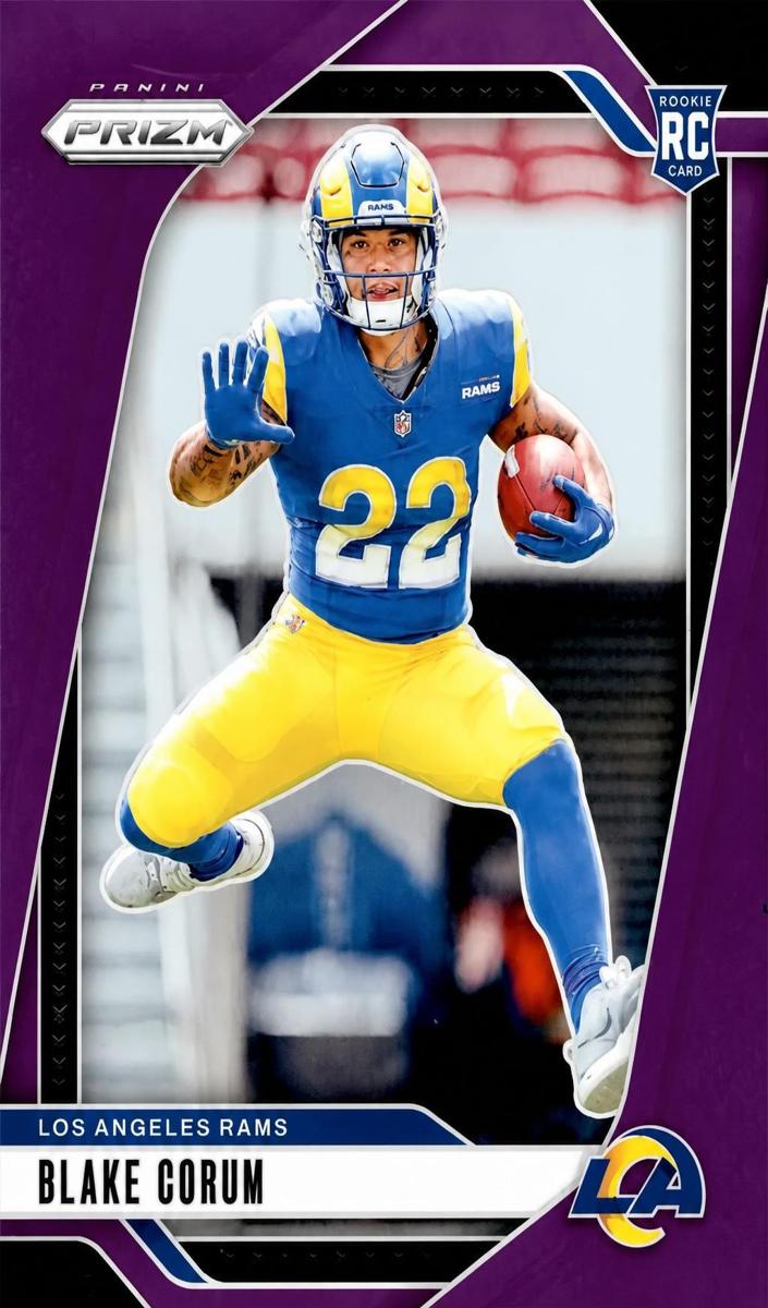 2024 Panini Prizm Football Purple Blake Corum #308
