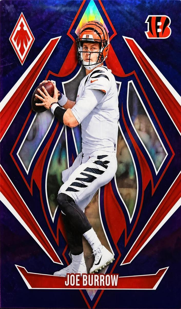 2024 Panini Phoenix Football Blue Joe Burrow #80