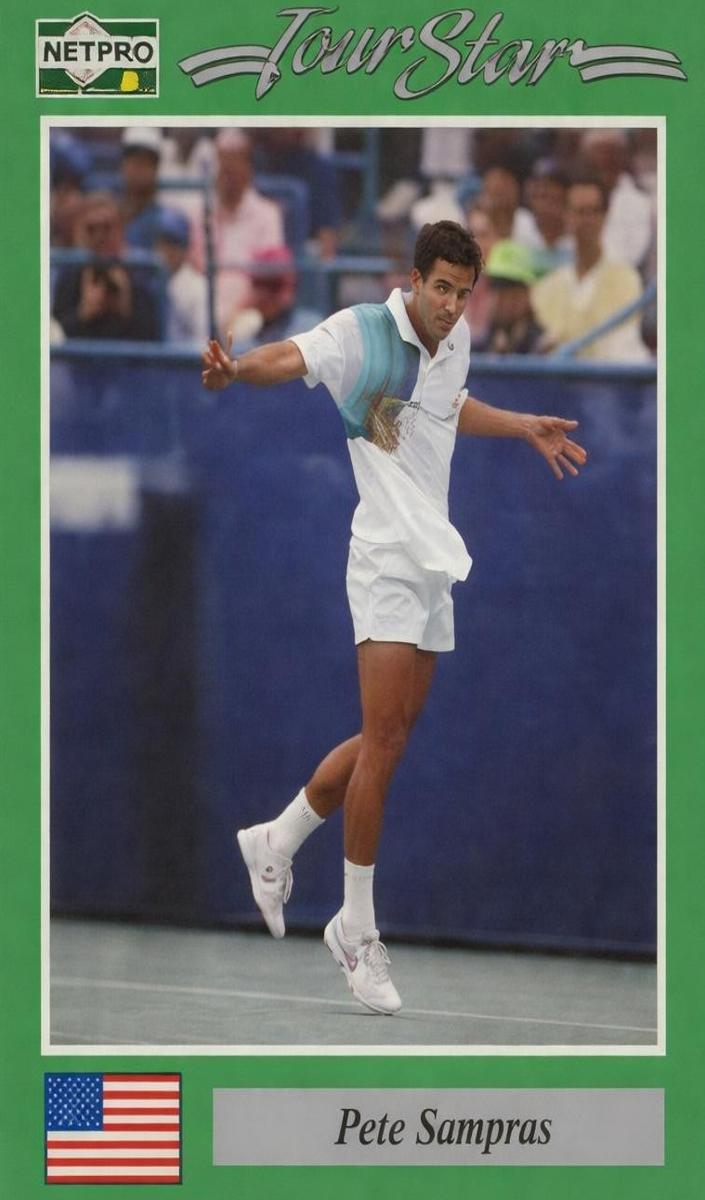 1991 Netpro Tour Stars Tennis Pete Sampras #7 PSA 9