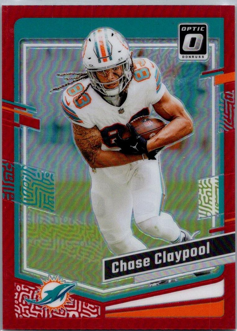 2023 Donruss Optic Football Red Chase Claypool #32