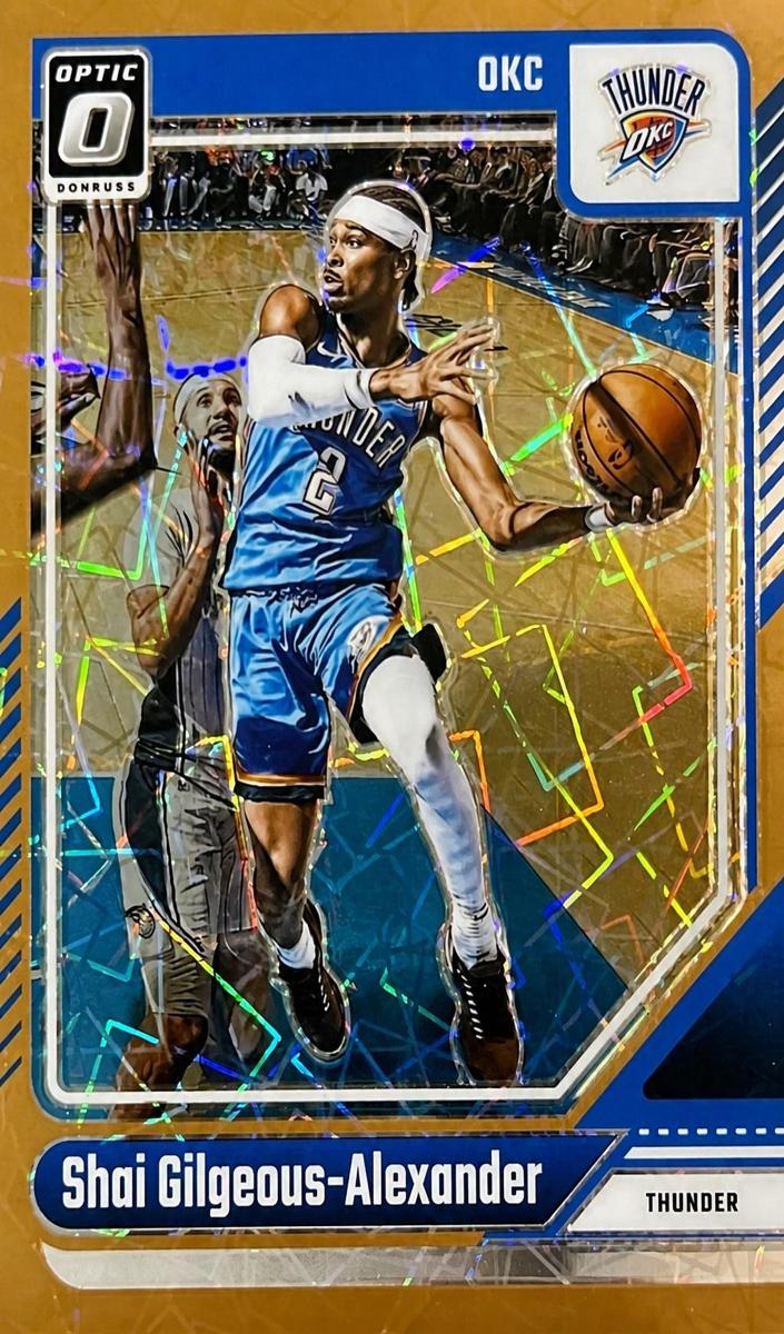 2024 Donruss Optic Basketball Bronze Velocity Shai Gilgeous-Alexander #127