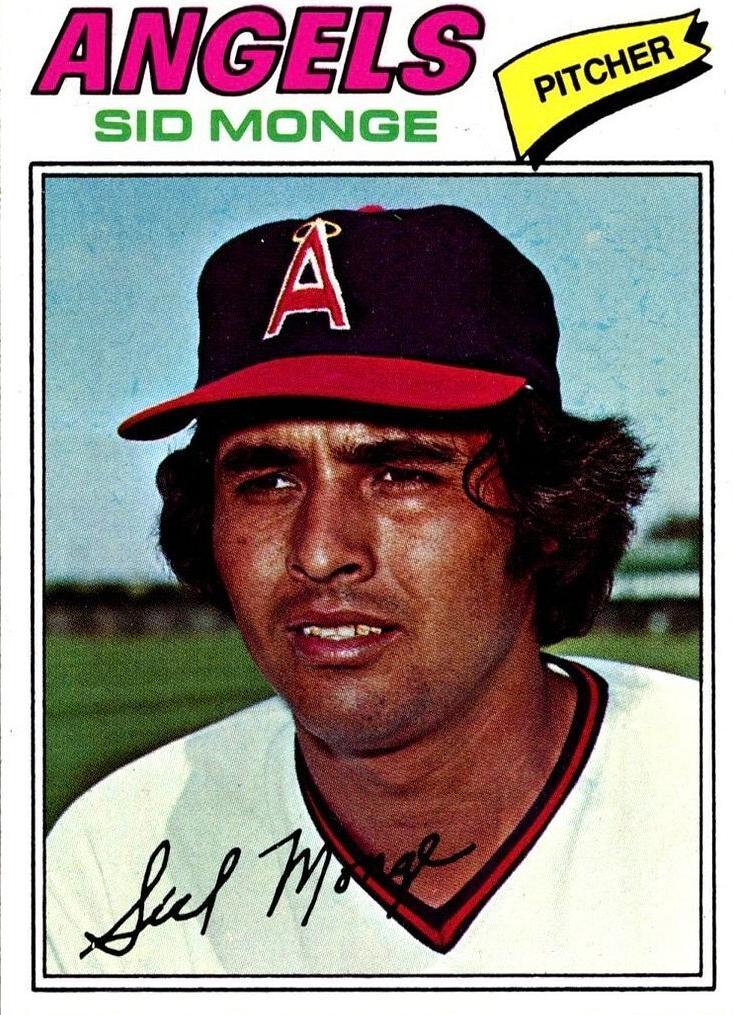1977 Topps Baseball Sid Monge #282