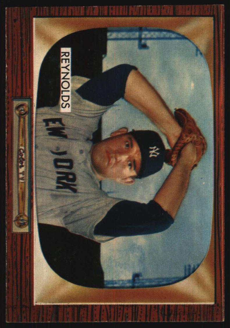 1955 Bowman Baseball Allie Reynolds #201 PSA 5.5
