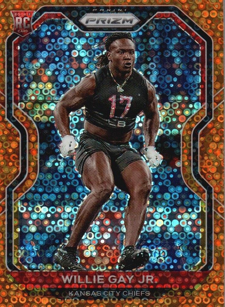 2020 Panini Prizm Football Disco Prizm Willie Gay Jr. #329