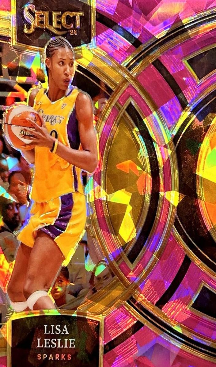 2024 Panini Select WNBA Basketball Pink Ice Lisa Leslie #141 PSA 9