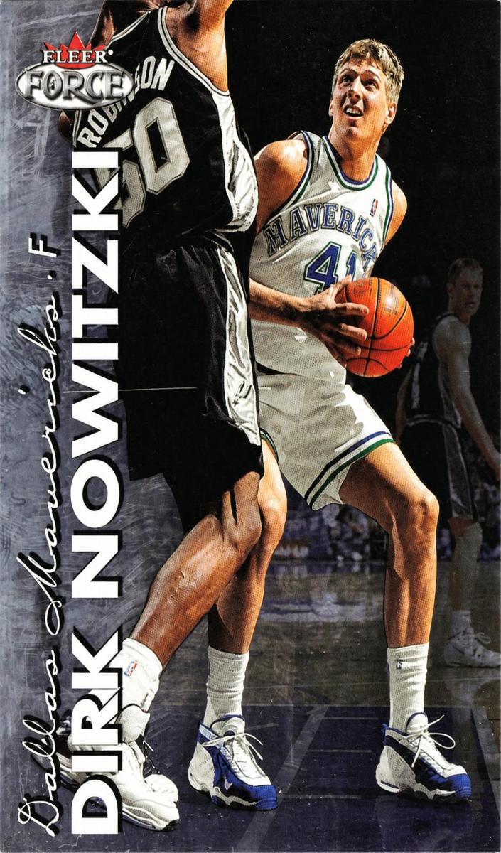 1999 Fleer Force Basketball Dirk Nowitzki #130 PSA 8.5
