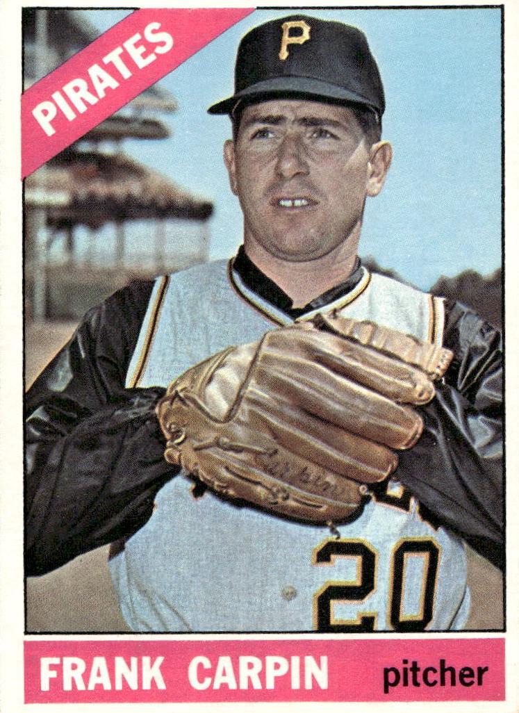 1966 Topps Baseball Frank Carpin #71 PSA 7