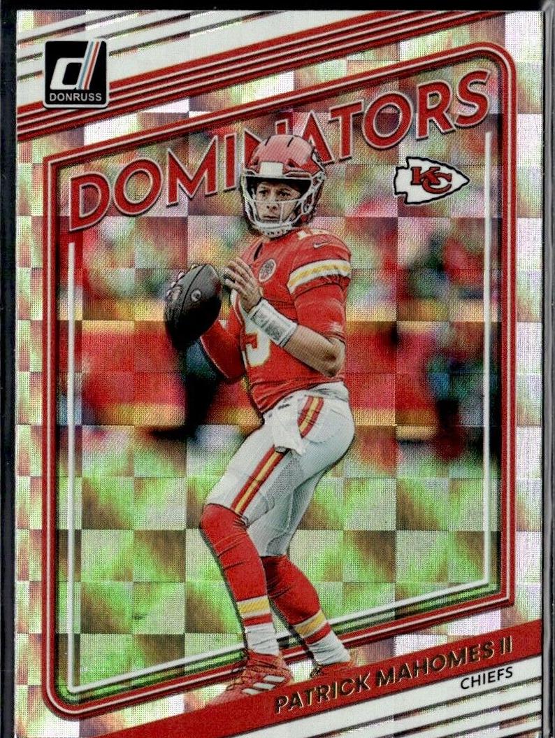 2022 Panini Donruss Football Patrick Mahomes II #D12 SGC 10