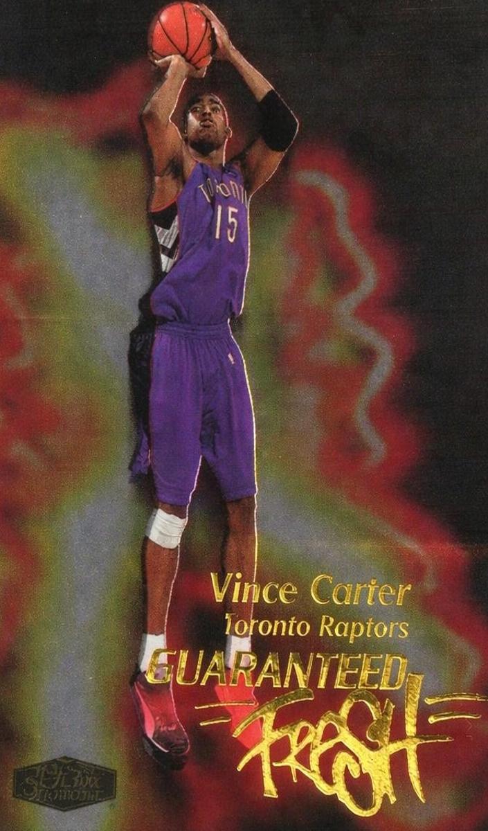 1999 Flair Showcase Basketball Vince Carter #1 GF