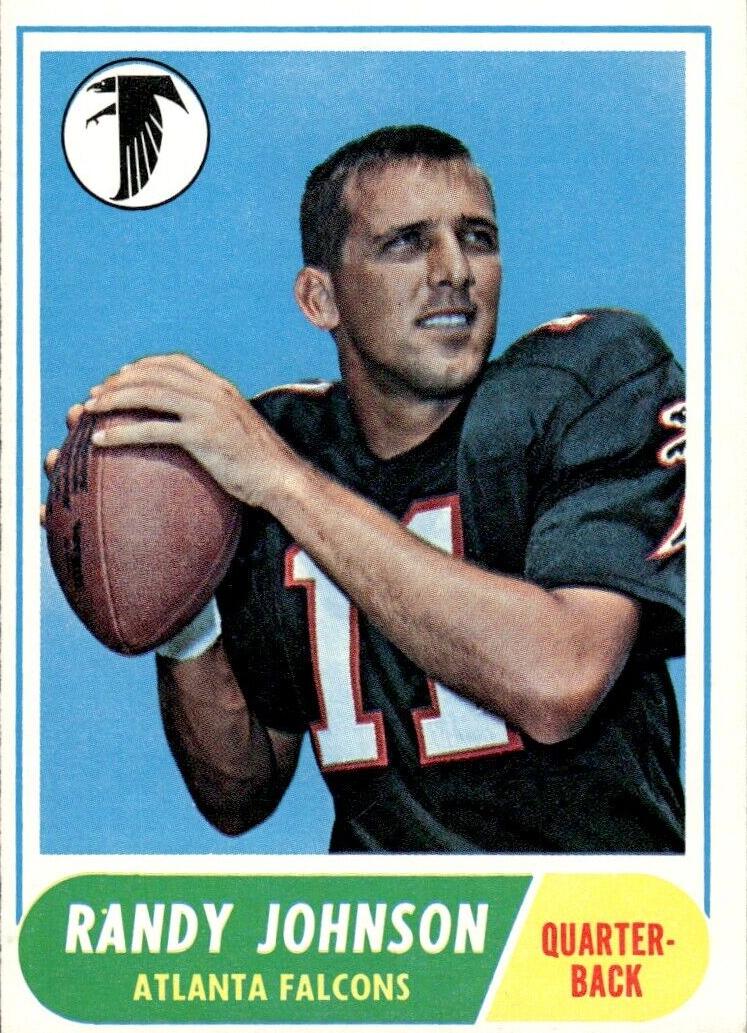 1968 Topps Football Randy Johnson #203