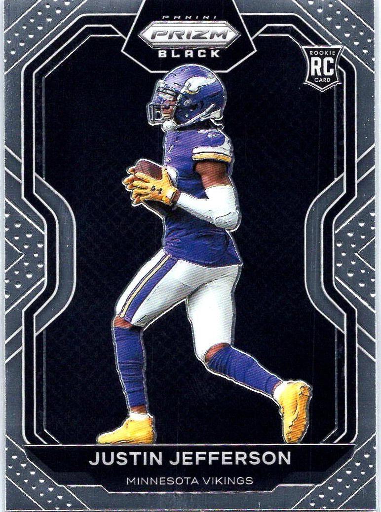 2020 Panini Chronicles Football Justin Jefferson #PB-9 PSA 9