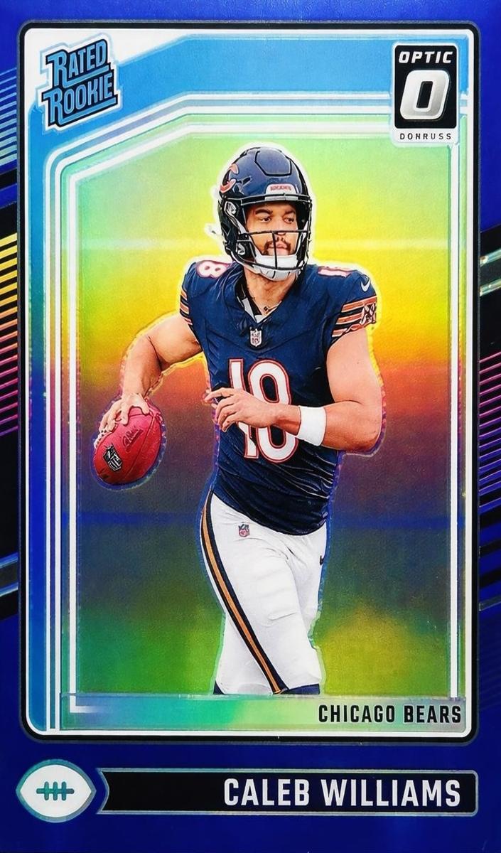 2024 Donruss Optic Football Blue Caleb Williams #201