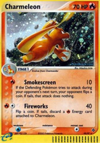 2003 Pokemon EX Dragon Charmeleon #99 PSA 9