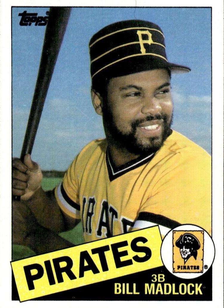 1985 Topps Baseball Bill Madlock #560 PSA 9