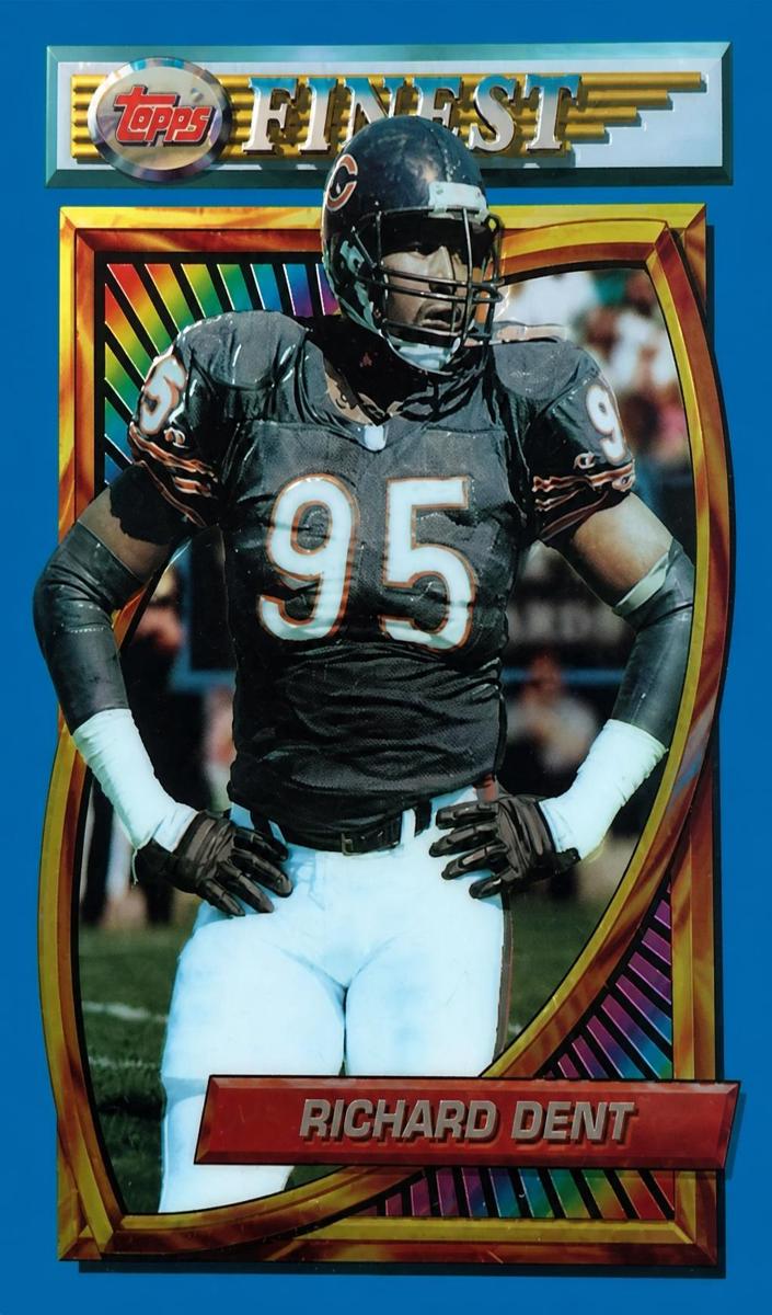 1994 Topps Finest Football Richard Dent #118