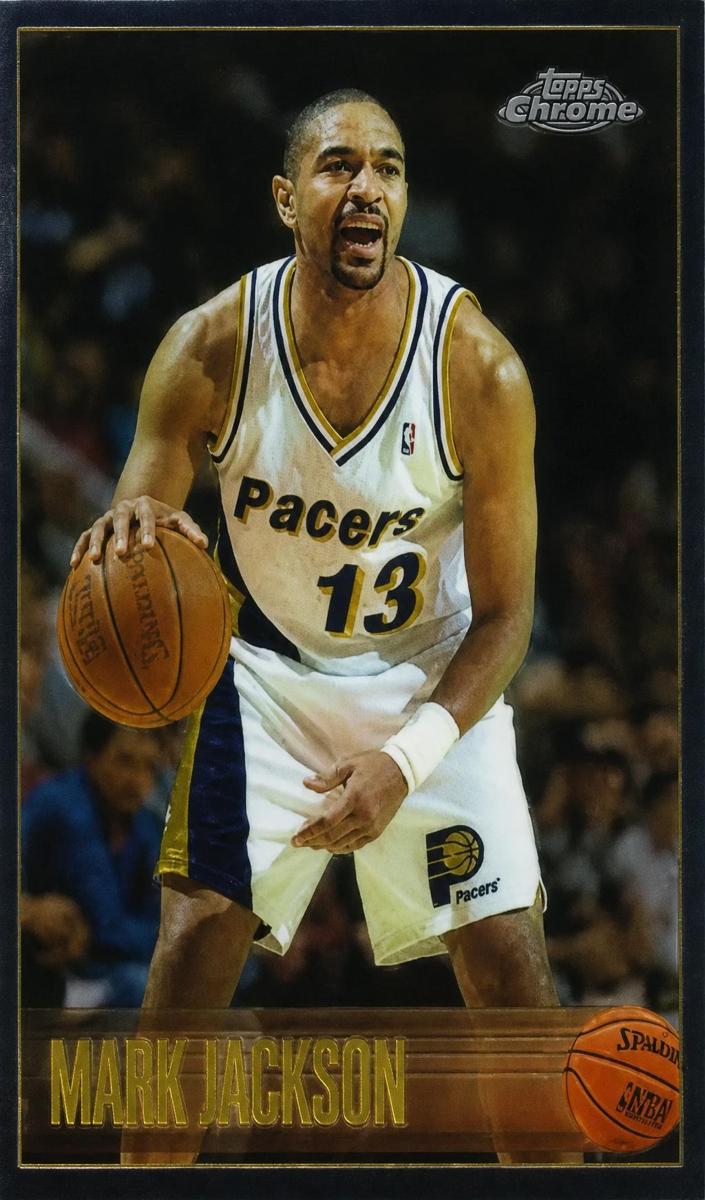 1996 Topps Chrome Basketball Mark Jackson #49 PSA 10