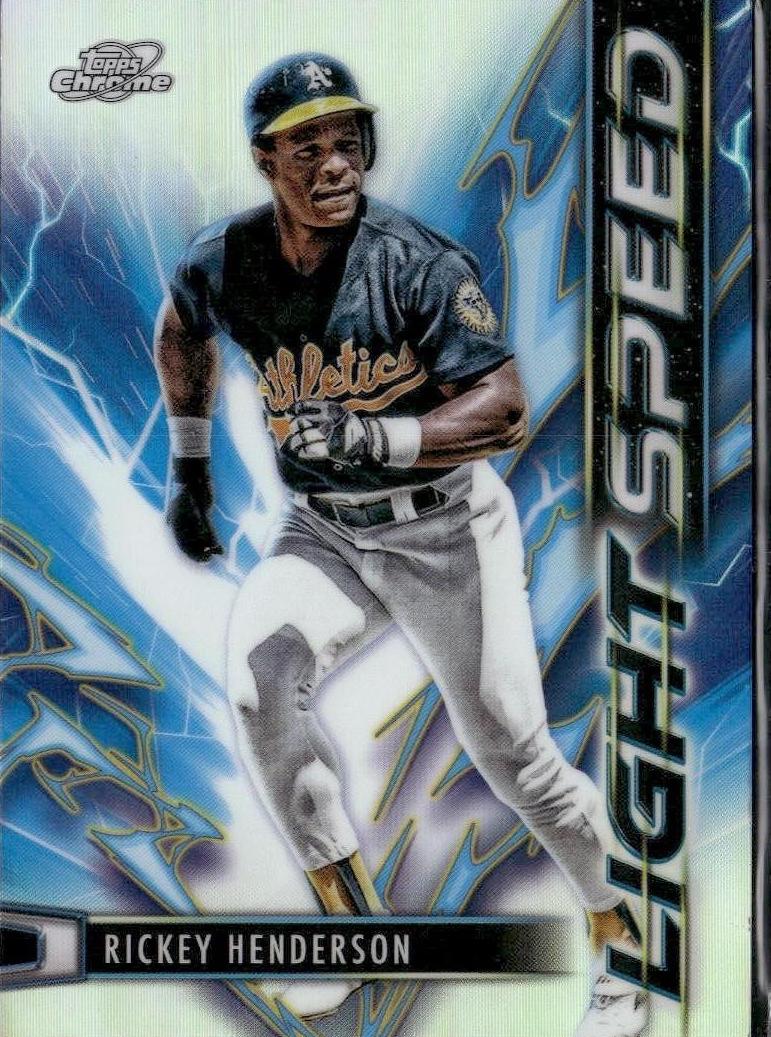 2025 Topps Cosmic Chrome Baseball Rickey Henderson #LS-21
