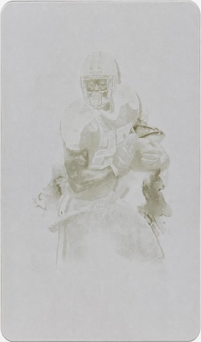 2023 Topps Motif Football Printing Plates Eddie George #99
